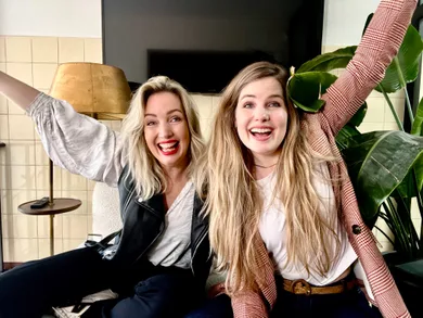 Judith en Mieke als coaches