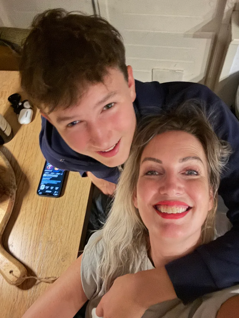 Gelukkige tieners samen